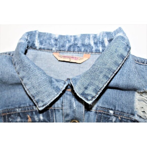 HIGHWAY denim vest Medium - Picture 4 of 9
